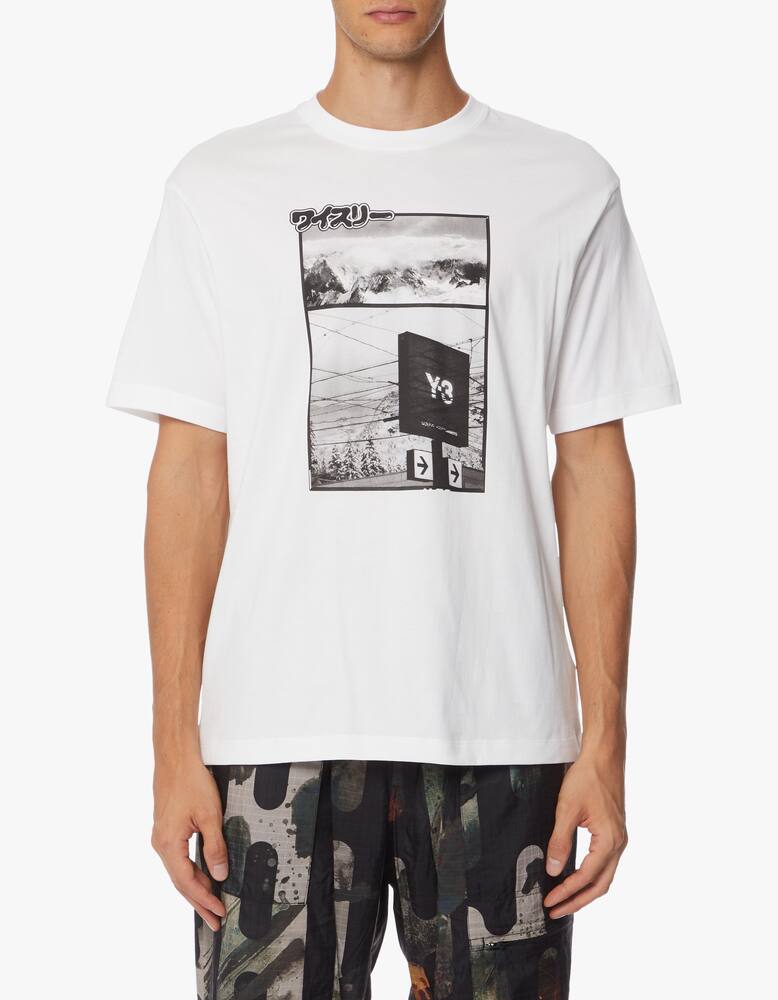 rinascente Adidas Y-3 Zine page-1 t-shirt