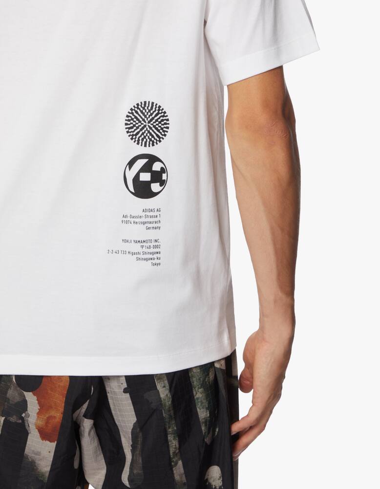 rinascente Adidas Y-3 Zine page-1 t-shirt
