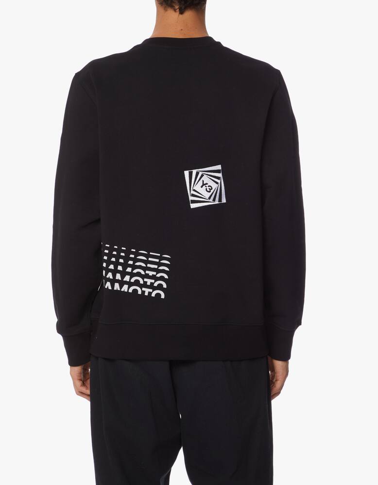 rinascente Adidas Y-3 Optimistic illusion sweatshirt