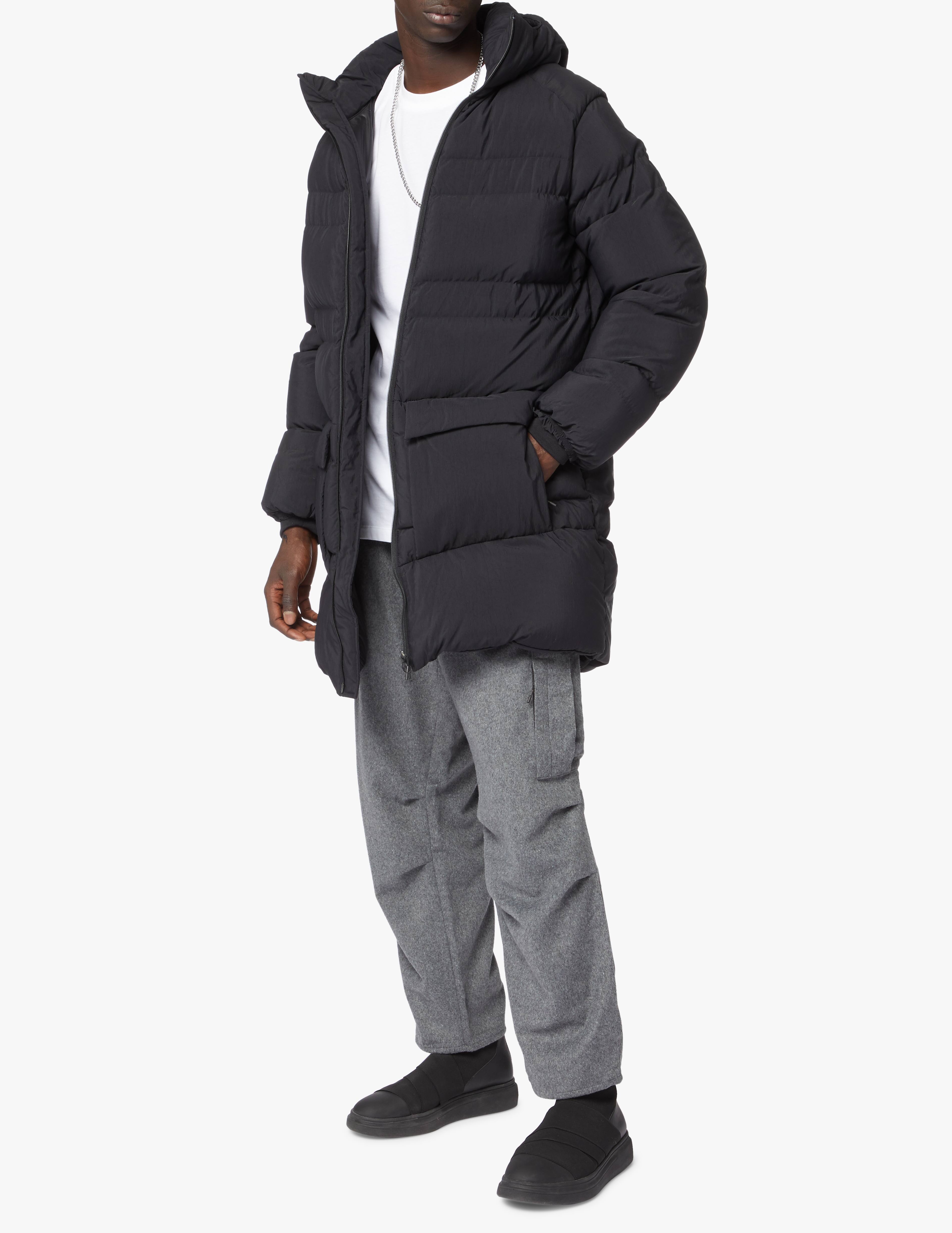 Shop Adidas Y-3 Hooded parka down jacket on Rinascente Shop Adidas Y-3 Hooded parka down jacket on Rinascente
