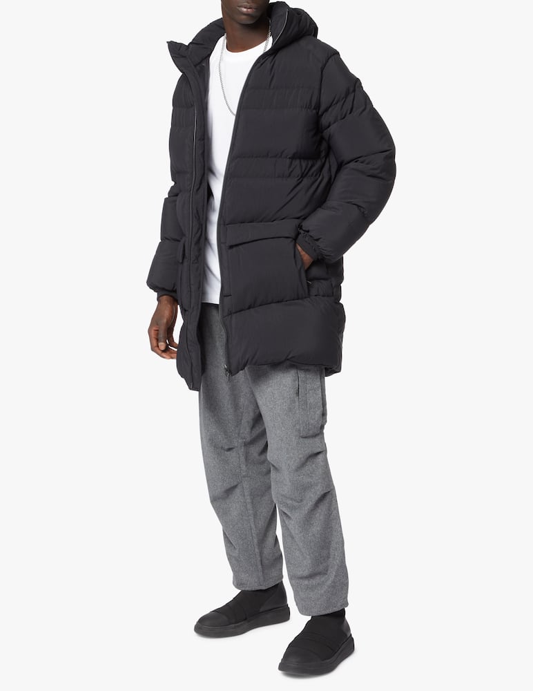 rinascente Adidas Y-3 Hooded parka down jacket