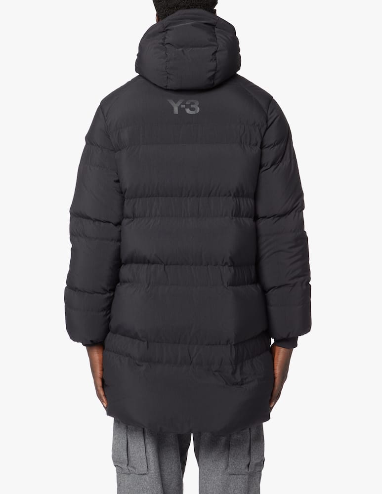 rinascente Adidas Y-3 Hooded parka down jacket