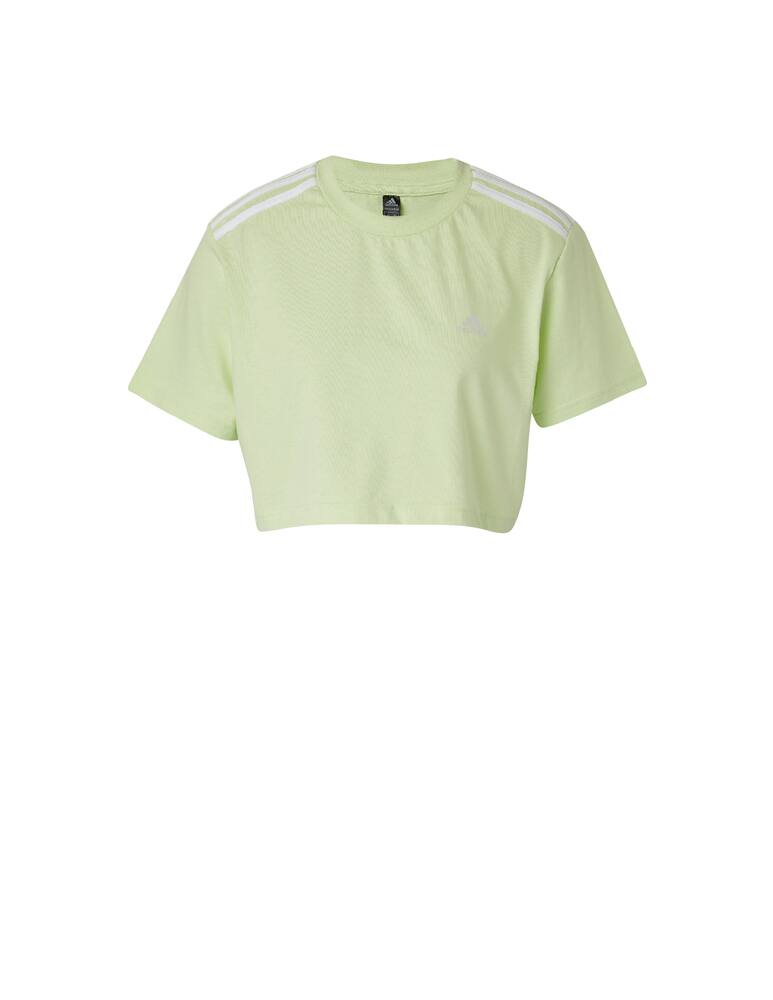 rinascente Adidas Originals T-shirt crop in misto cotone - verde