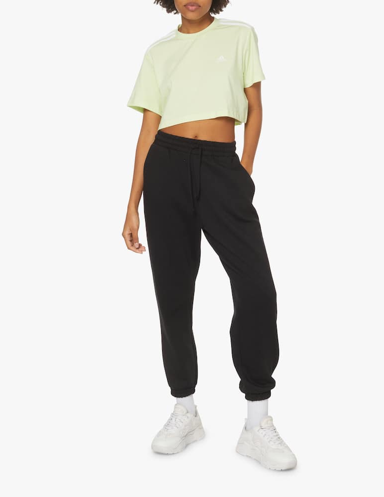 rinascente Adidas Originals T-shirt crop in misto cotone - verde