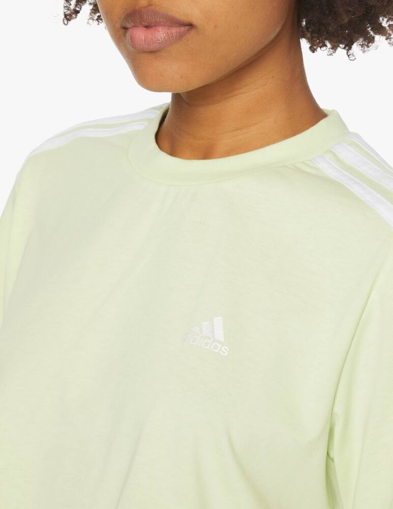 rinascente Adidas Originals T-shirt crop in misto cotone - verde