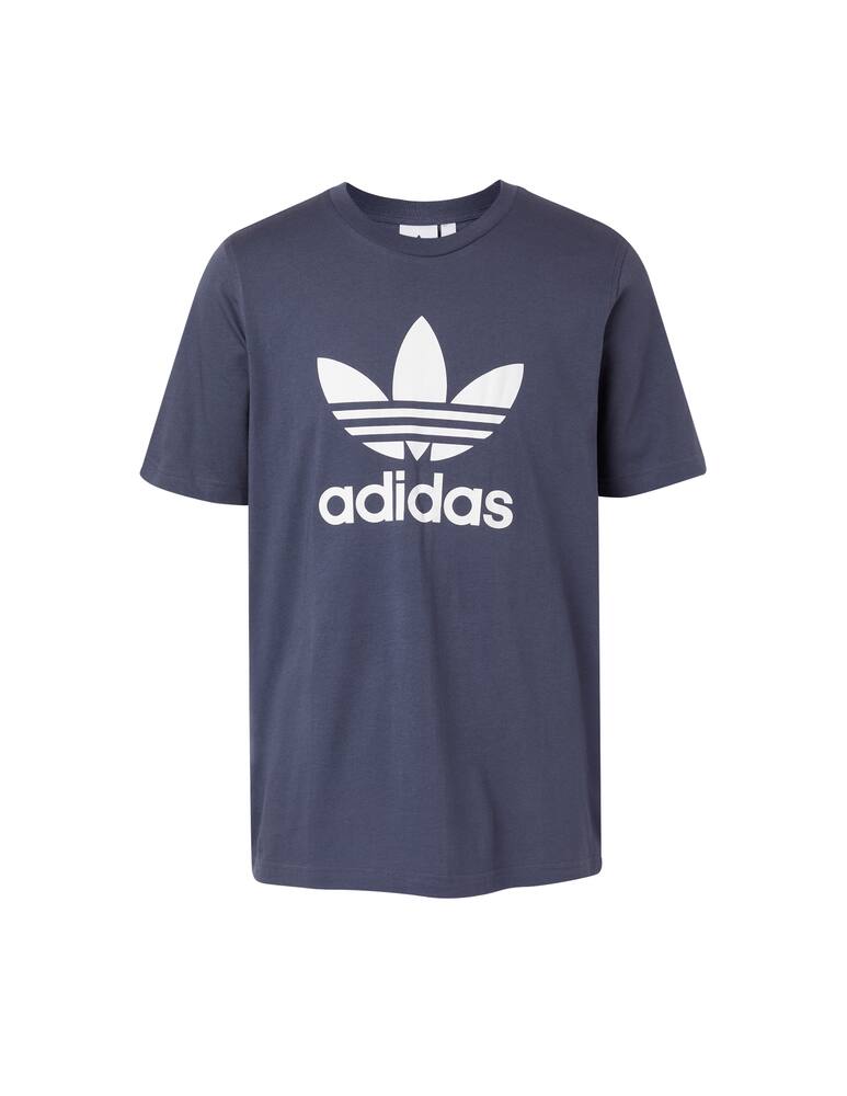 rinascente Adidas Originals Maglietta girocollo trefoil - blu