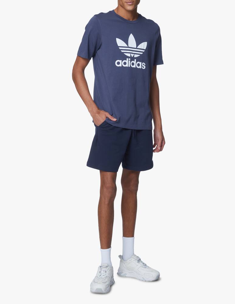rinascente Adidas Originals Maglietta girocollo trefoil - blu