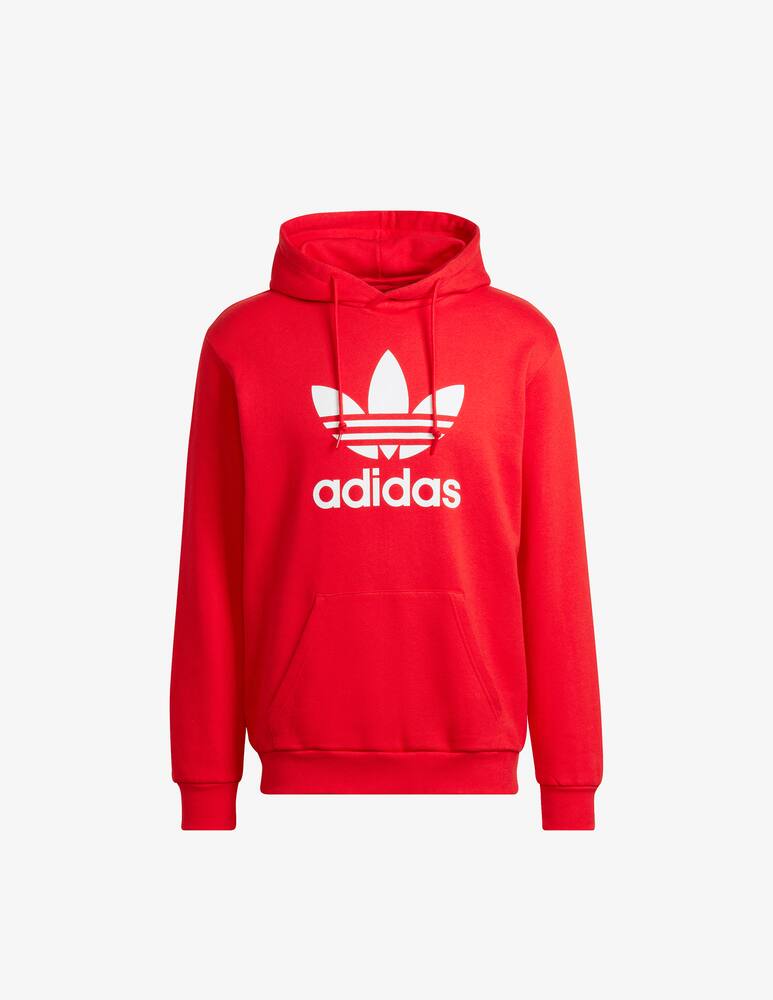 rinascente Adidas Originals Felpa in cotone con cappuccio - Rosso
