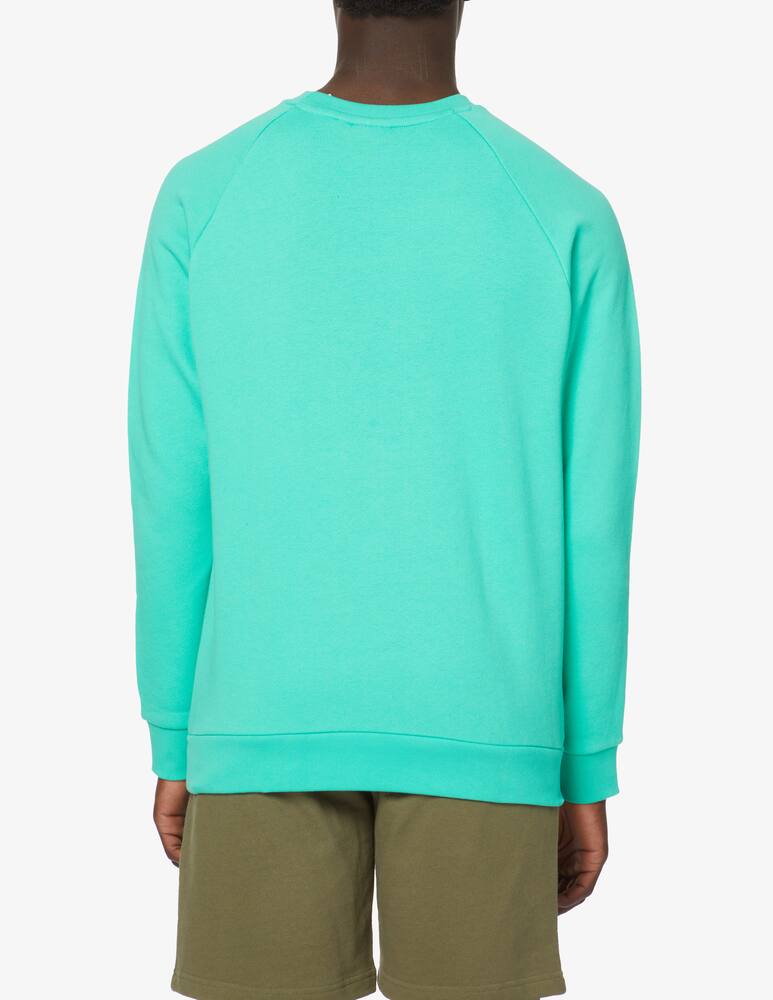 rinascente Adidas Originals Felpa girocollo trefoil - verde