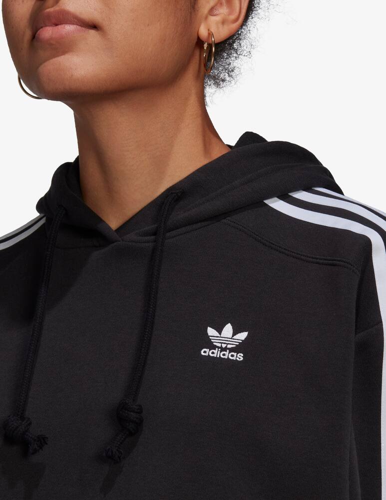 rinascente Adidas Originals Felpa con cappuccio tessuto felpato - Nero
