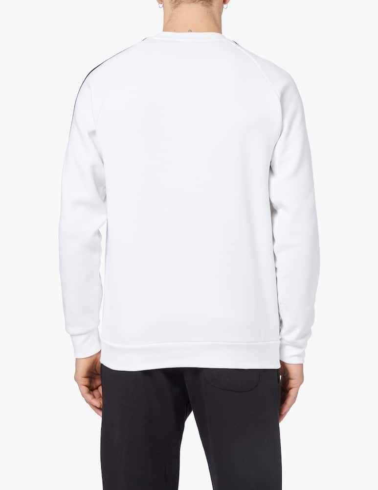 rinascente Adidas Originals Roundneck 3 stripes sweatshirt - white
