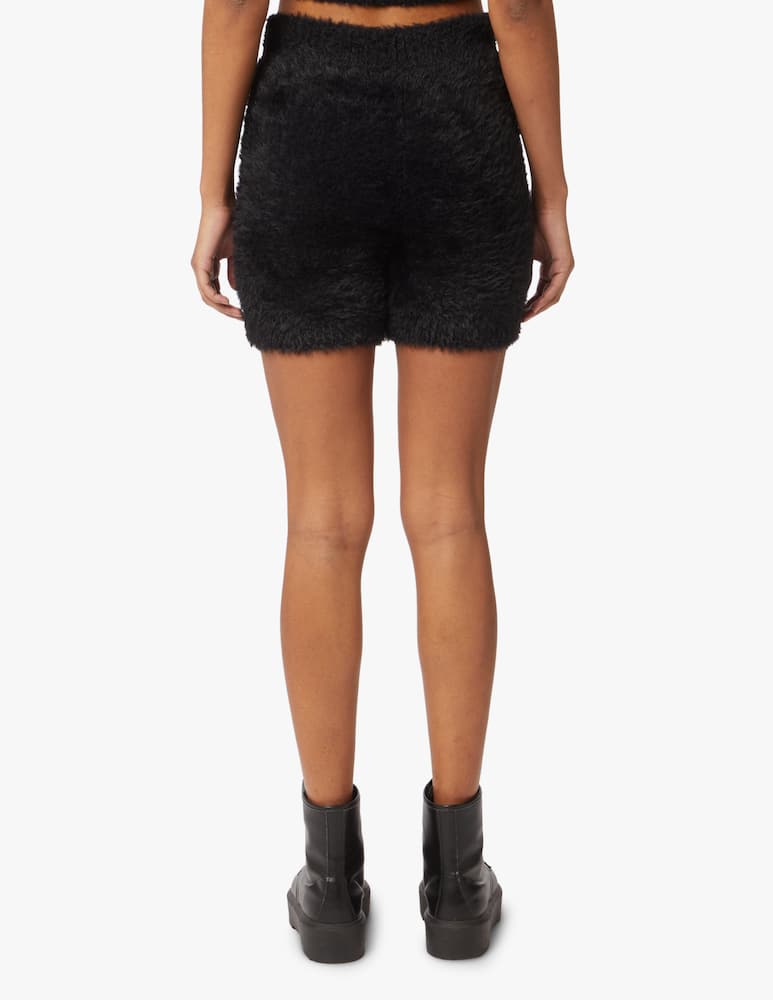 rinascente Reebok Leggings corti in maglina - nero