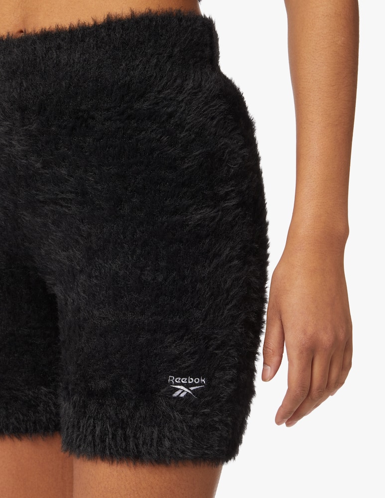 rinascente Reebok Leggings corti in maglina - nero