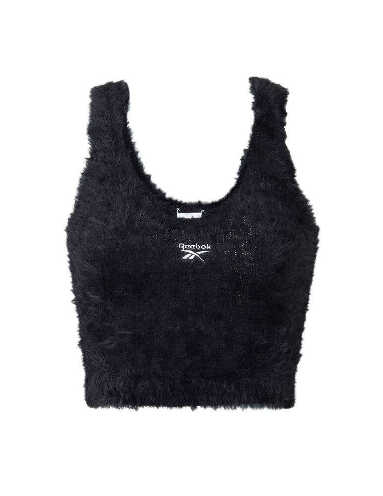 rinascente Reebok Top sportivo in maglina - nero