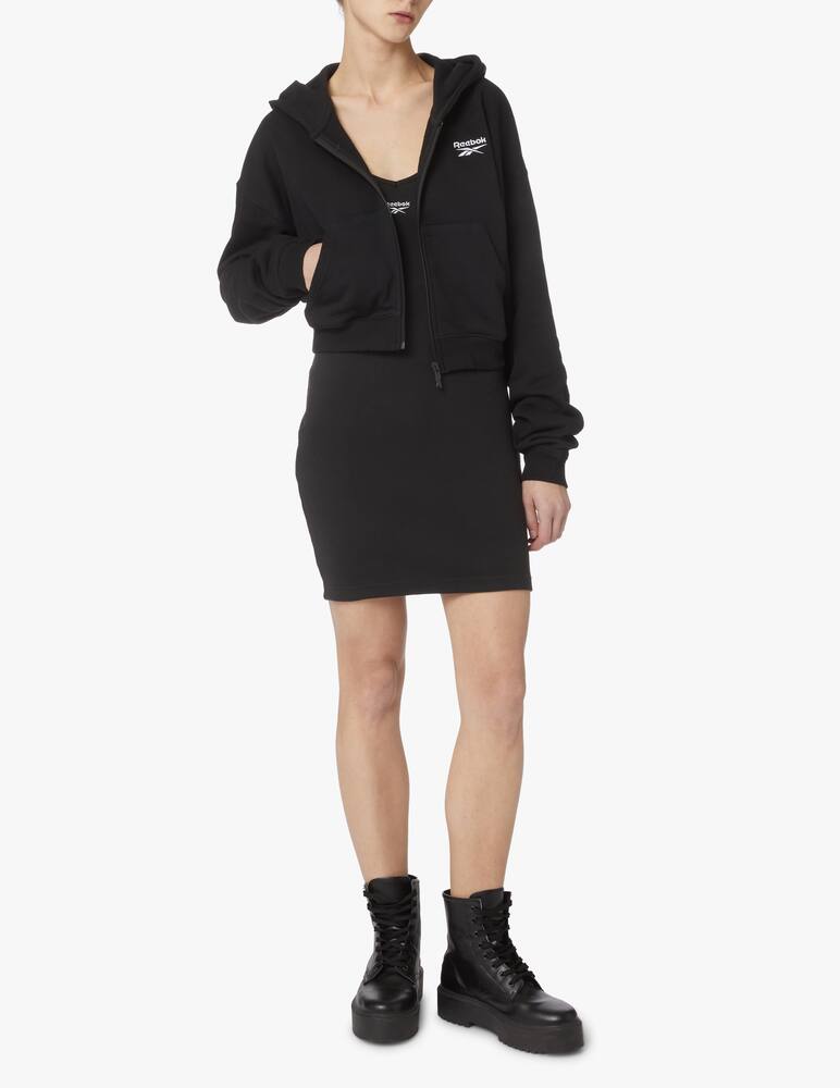 rinascente Reebok Felpa sportiva in cotone - nero