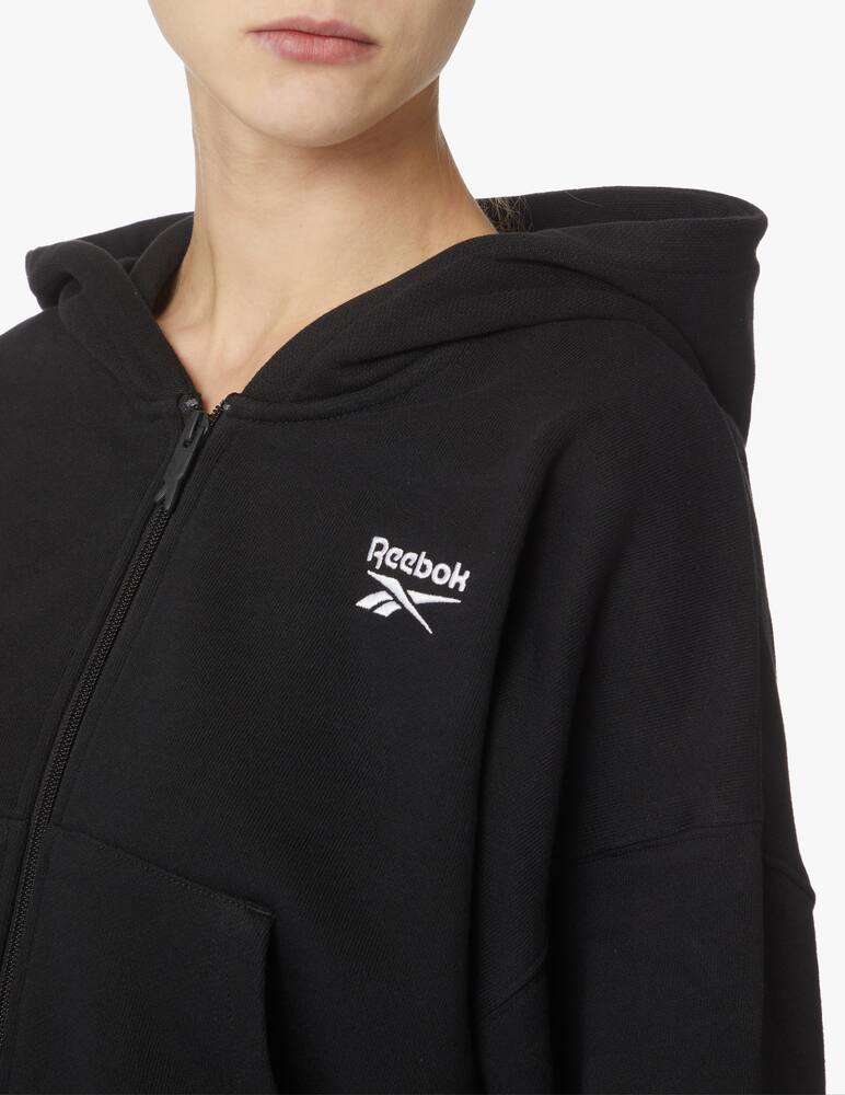 rinascente Reebok Felpa sportiva in cotone - nero