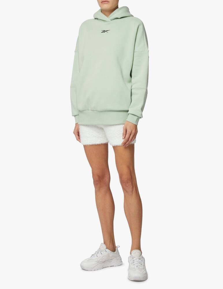 rinascente Reebok Sporty cotton blend sweatshirt - green