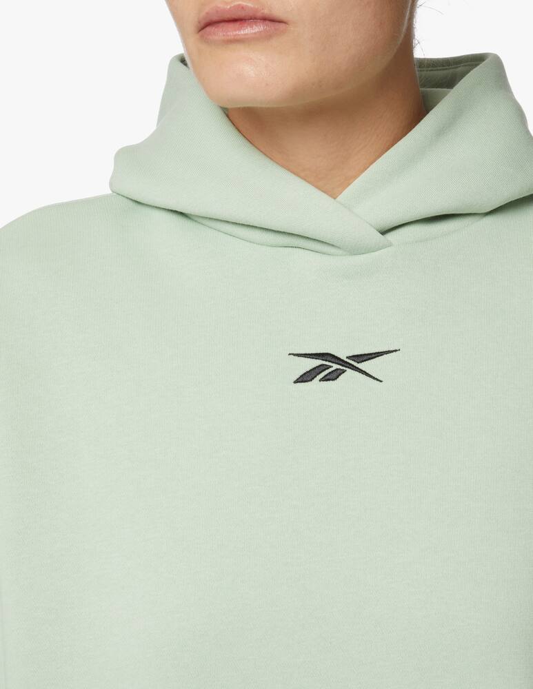 rinascente Reebok Sporty cotton blend sweatshirt - green