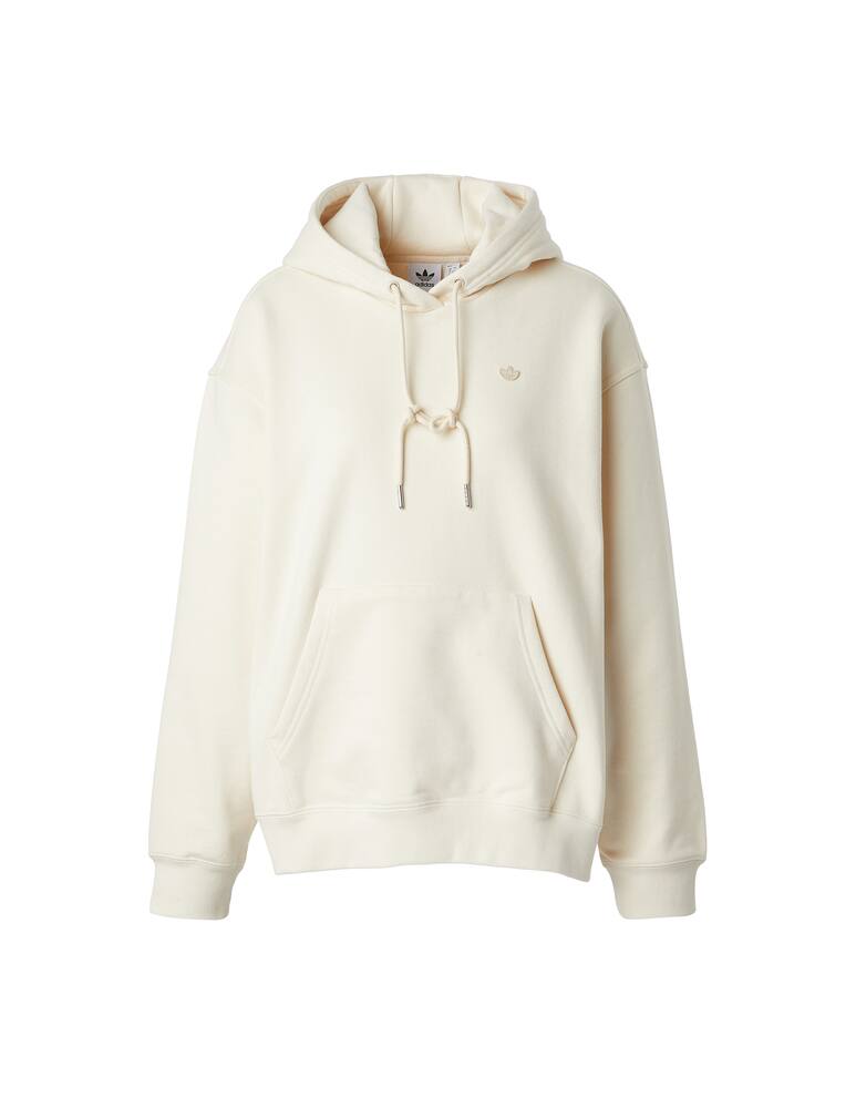 rinascente Adidas Originals Felpa sportiva in misto cotone - bianco