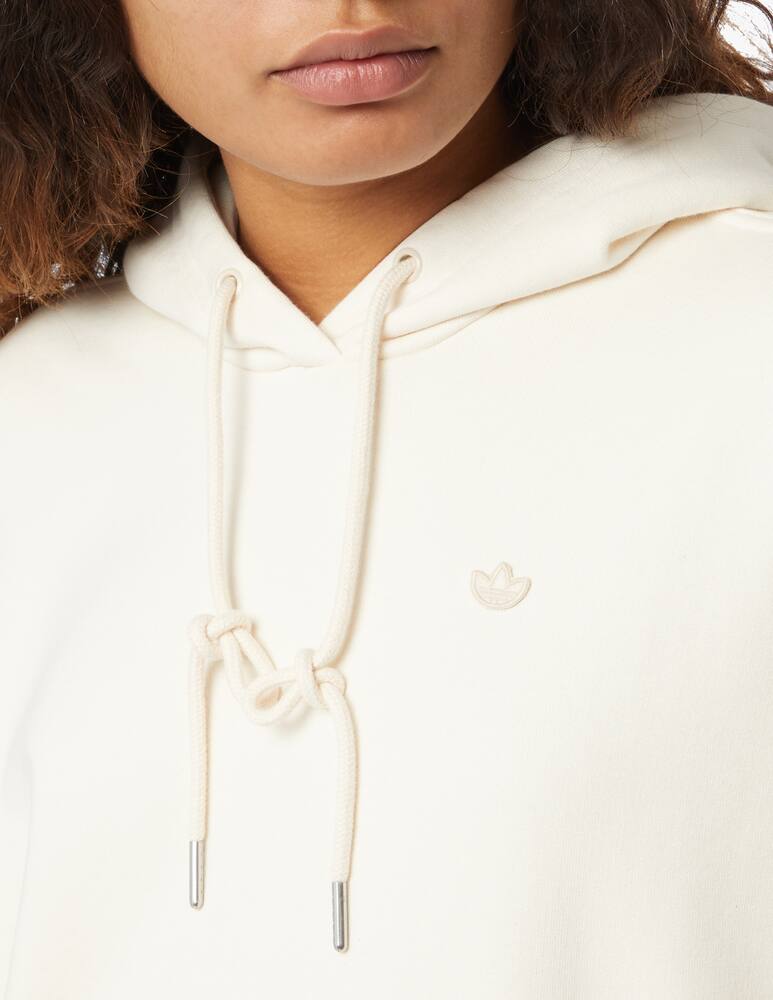 rinascente Adidas Originals Felpa sportiva in misto cotone - bianco