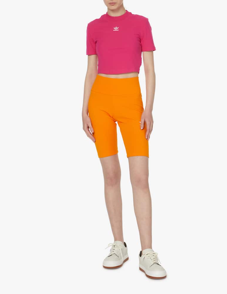 Adidas Originals T-shirt sportiva in misto cotone - rosa - immagine 2 Adidas Originals T-shirt sportiva in misto cotone - rosa - immagine 2