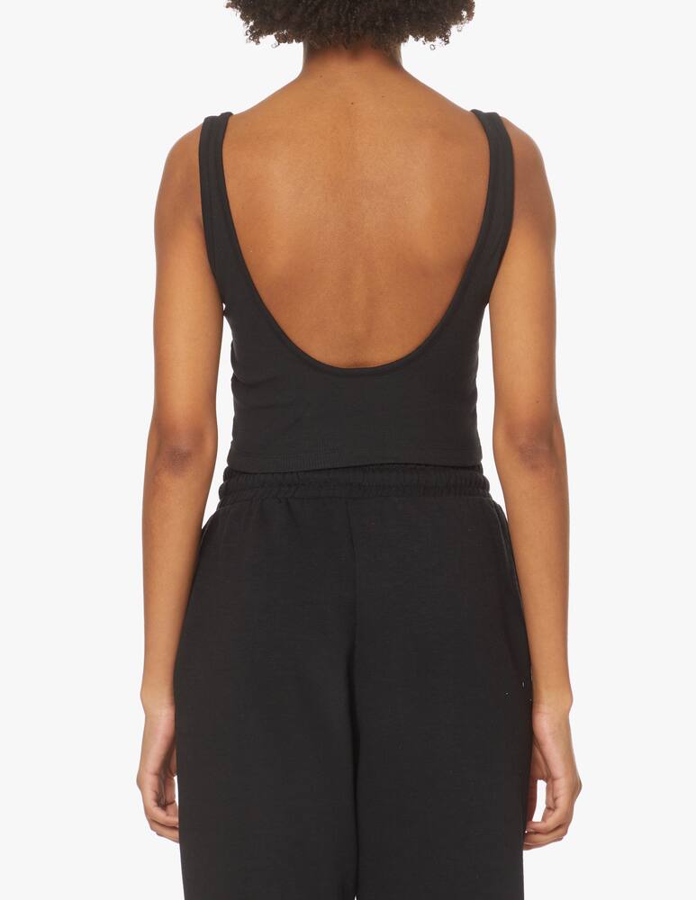 rinascente Adidas Originals Top canotta in misto cotone - nero