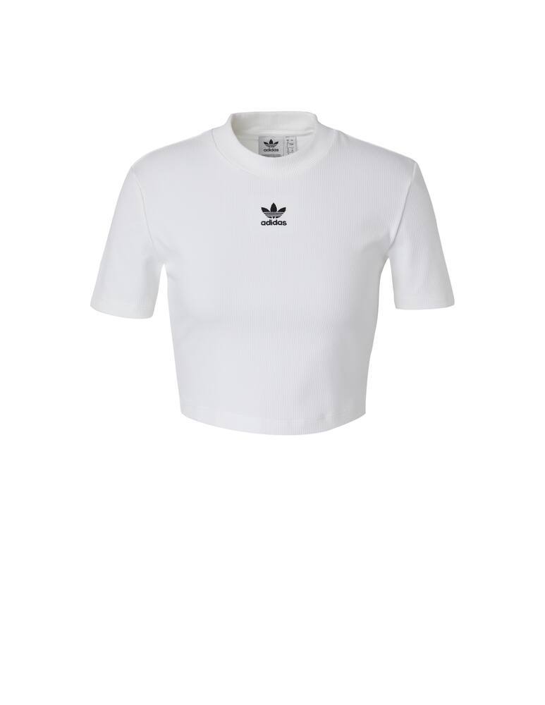 rinascente Adidas Originals T-shirt sportiva in misto cotone - bianco