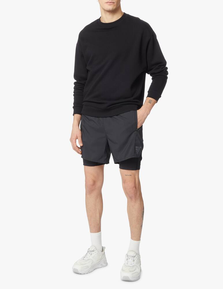 rinascente Adidas Performance Short 2in1 tech - black