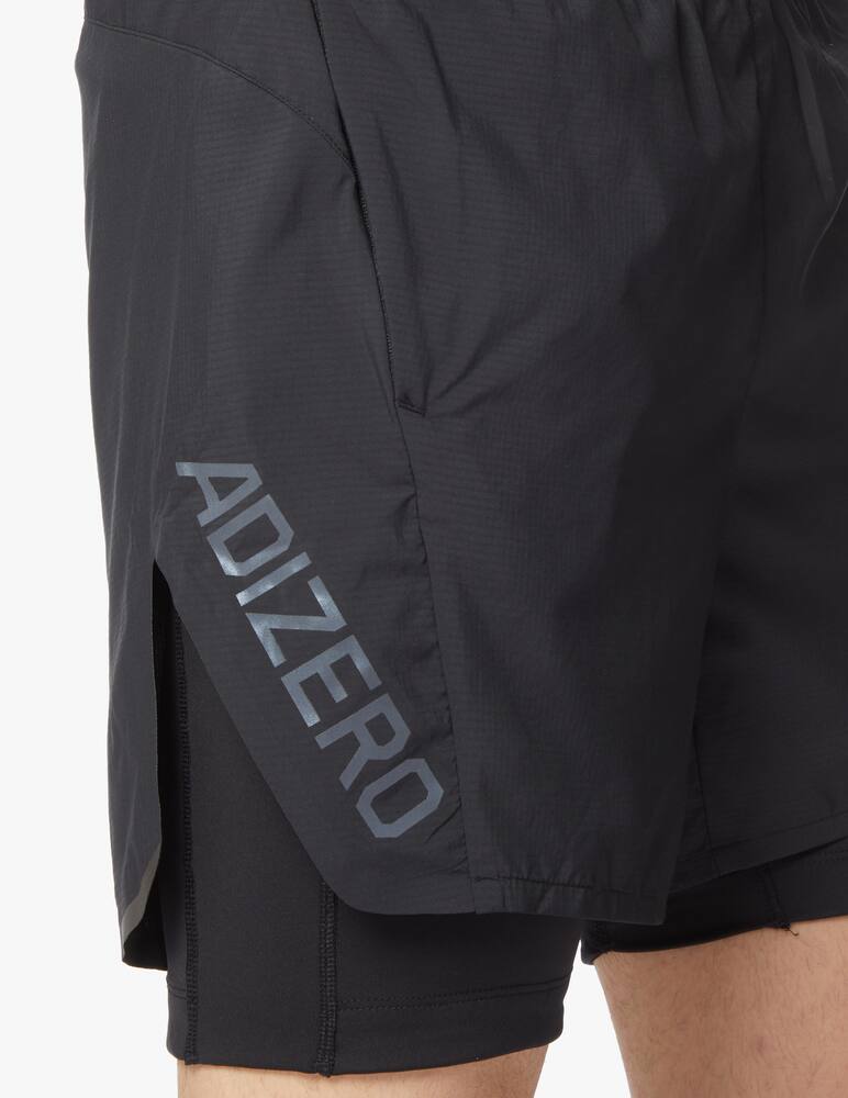 rinascente Adidas Performance Short 2in1 tech - black