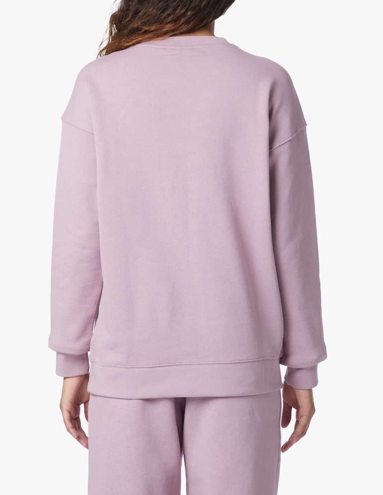rinascente Adidas Originals Felpa girocollo in cotone - viola