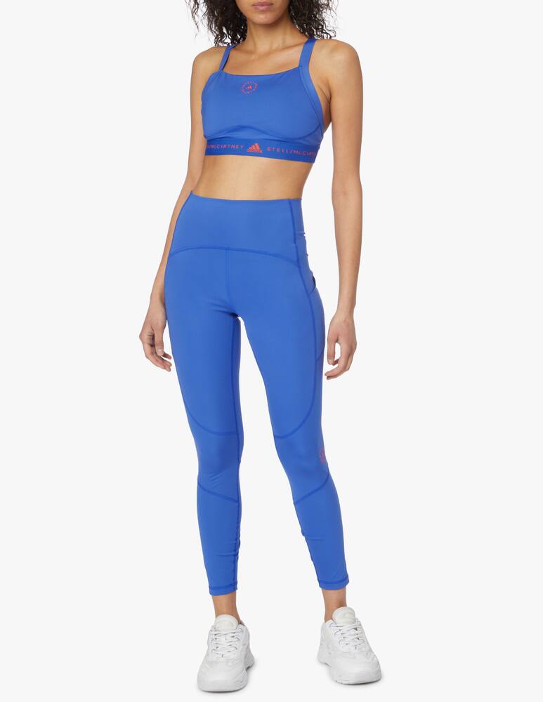 rinascente Adidas Stella McCartney Sports bra with medium support - blue