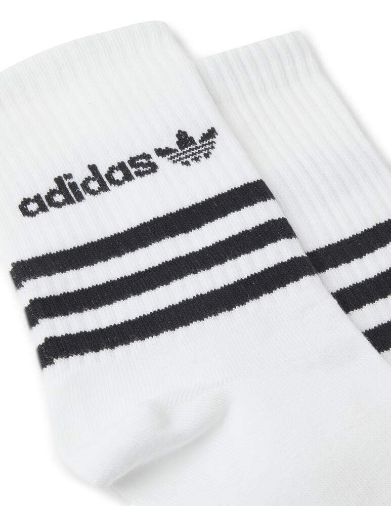 rinascente Adidas Originals Blend cotton socks - white