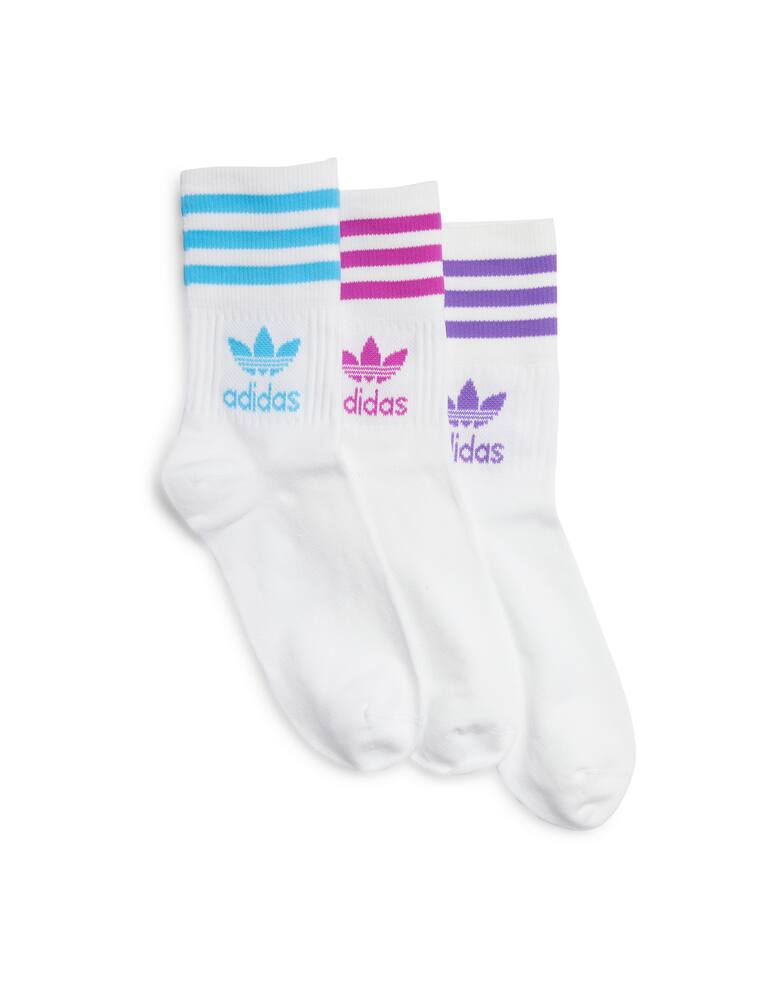 rinascente Adidas Originals Blend cotton socks - white