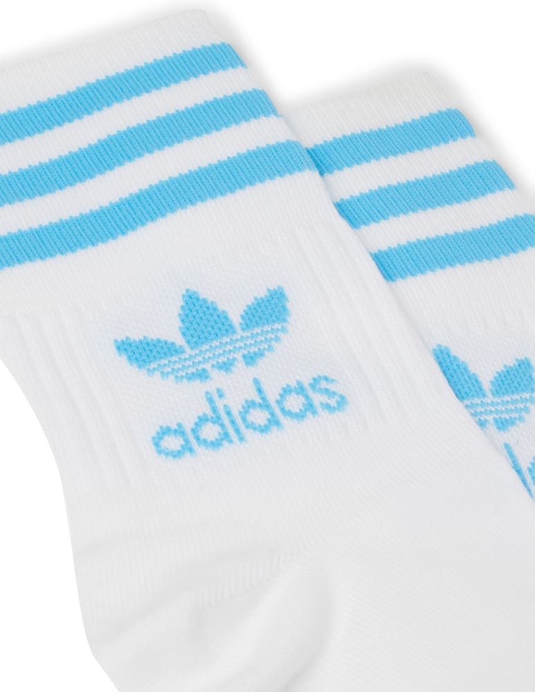 rinascente Adidas Originals Blend cotton socks - white