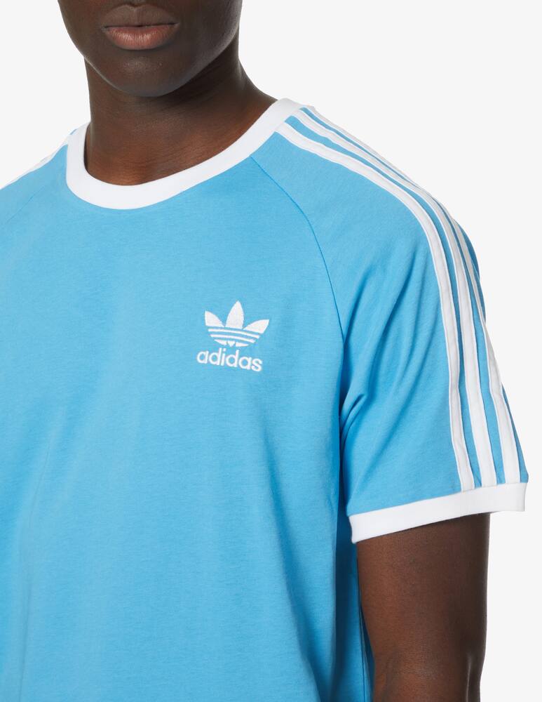 rinascente Adidas Originals Maglietta girocollo 3stripes - azzurro
