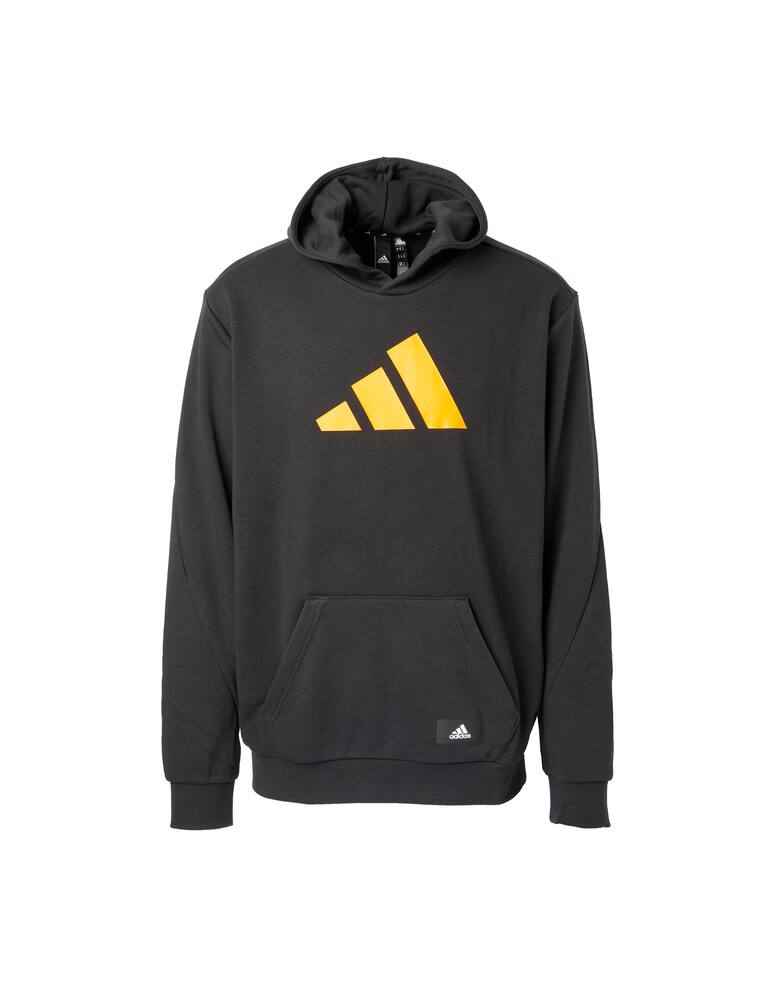 rinascente Adidas Performance Felpa con cappuccio big logo - nero