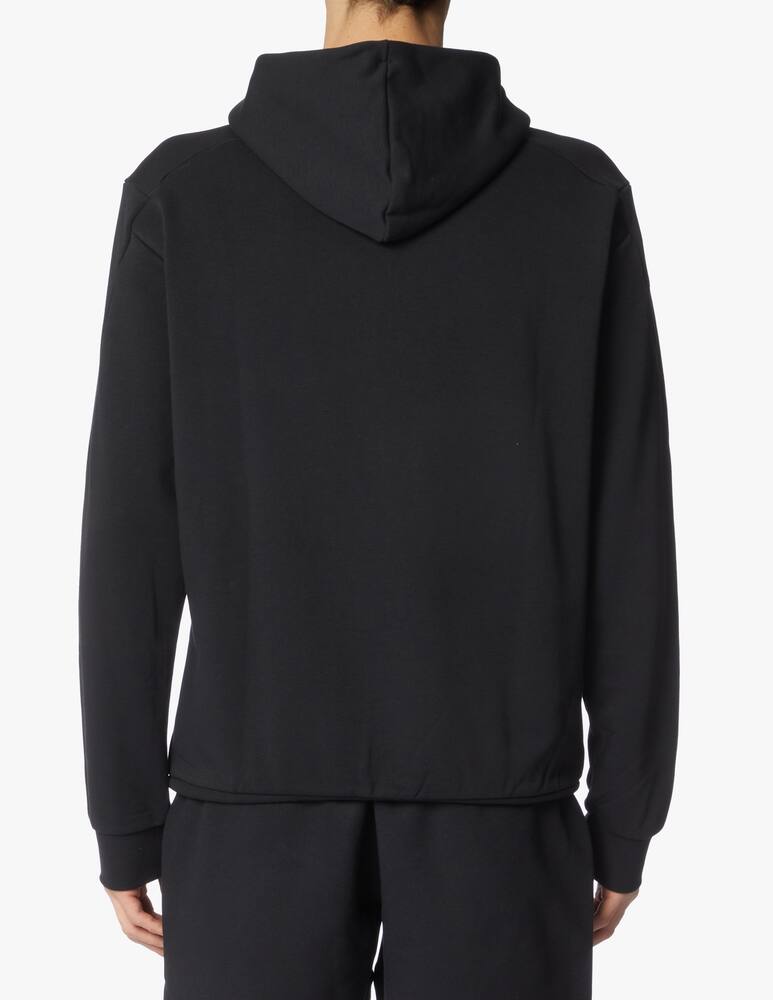 rinascente Adidas Performance Felpa con cappuccio big logo - nero