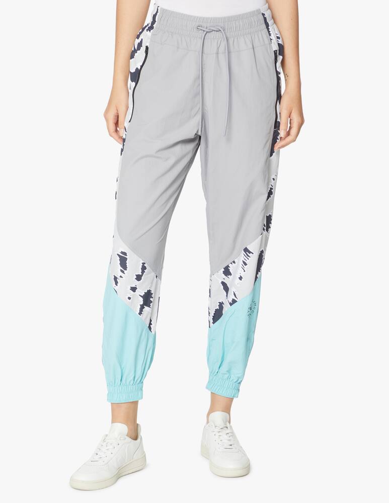 rinascente Adidas Stella McCartney Animal print jogger trousers - grey
