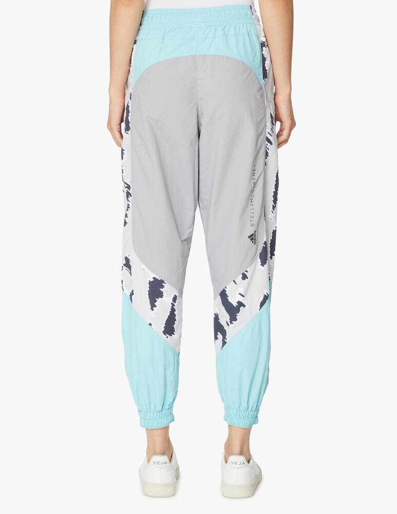 rinascente Adidas Stella McCartney Animal print jogger trousers - grey