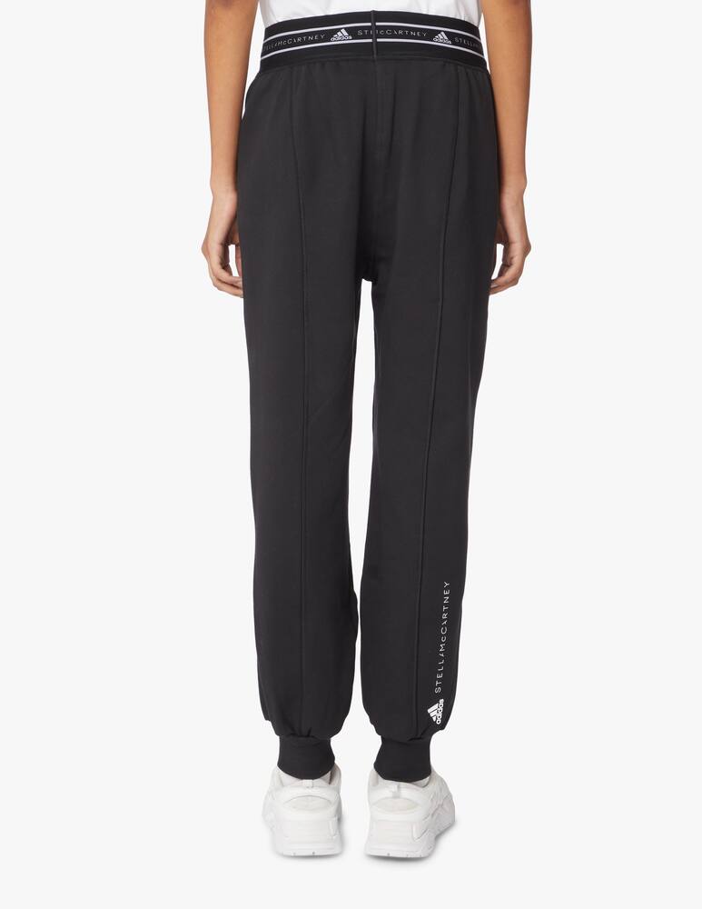 rinascente Adidas Stella McCartney Pantaloni sportivi in cotone - nero