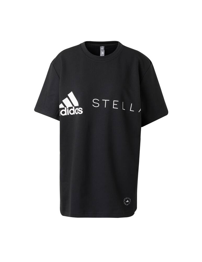 rinascente Adidas Stella McCartney Maglia a maniche lunghe in misto cotone - nero