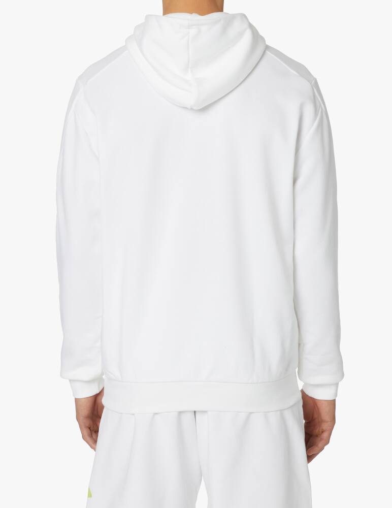 rinascente Adidas Performance Felpa con cappuccio big logo - bianco