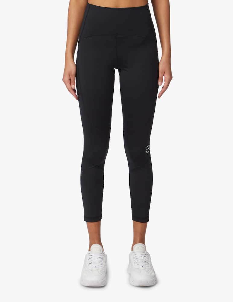 rinascente Adidas Stella McCartney Leggings sportivi 7/8 true purpose - nero
