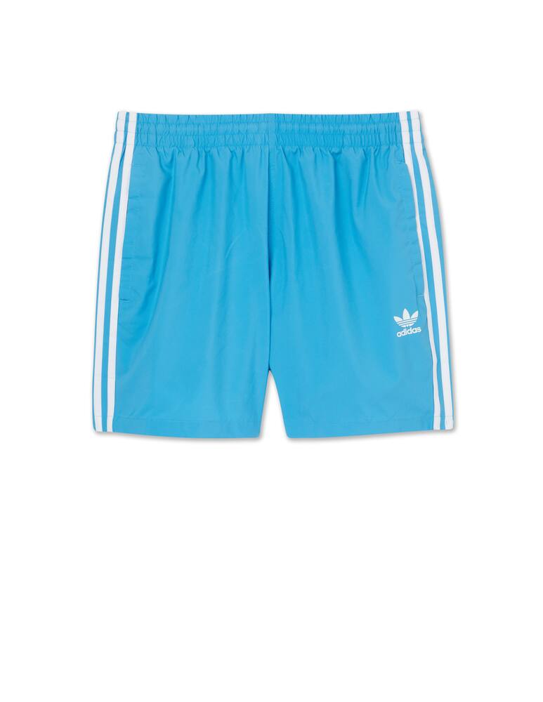 Adidas Originals Sweatshort 3stripes - light blue - picture 5 Adidas Originals Sweatshort 3stripes - light blue - picture 5
