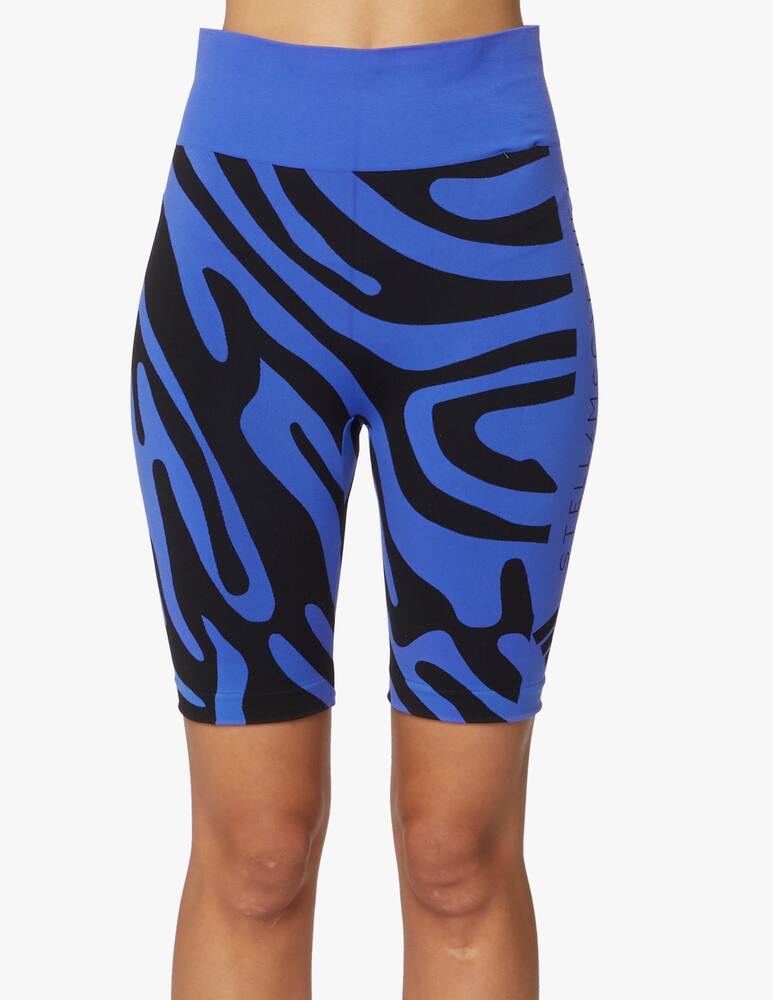rinascente Adidas Stella McCartney Knit sport leggings - blue