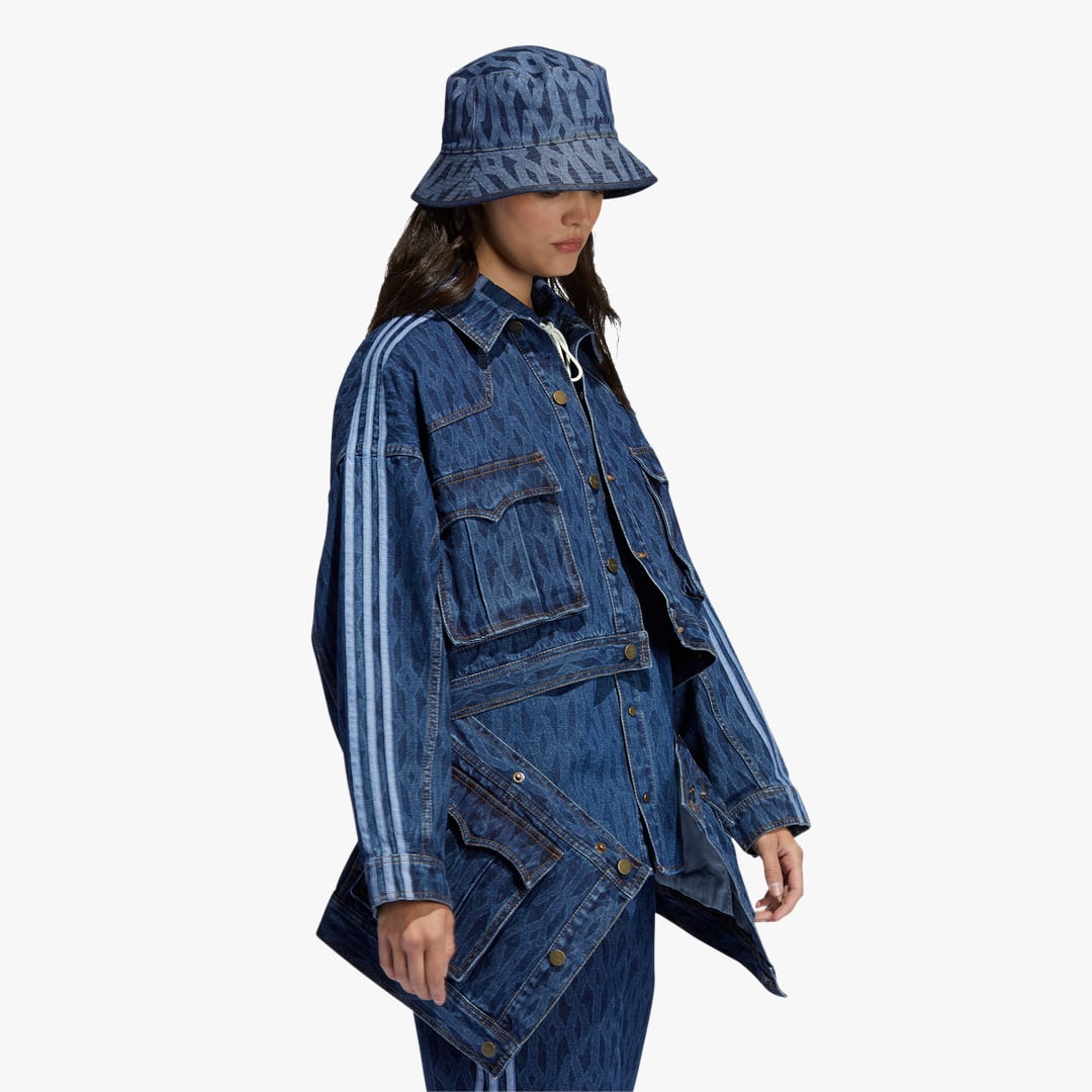 Shop Adidas Originals Ivy Park Denim Jacket All Gender on Rinascente