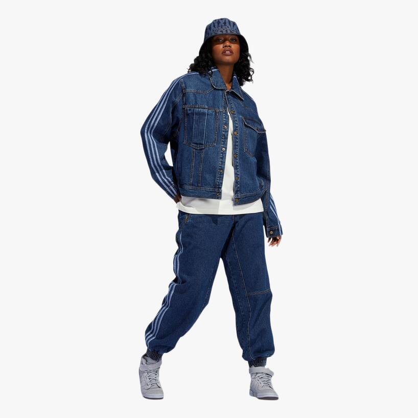 rinascente Adidas Originals Ivy Park Denim Track Pants