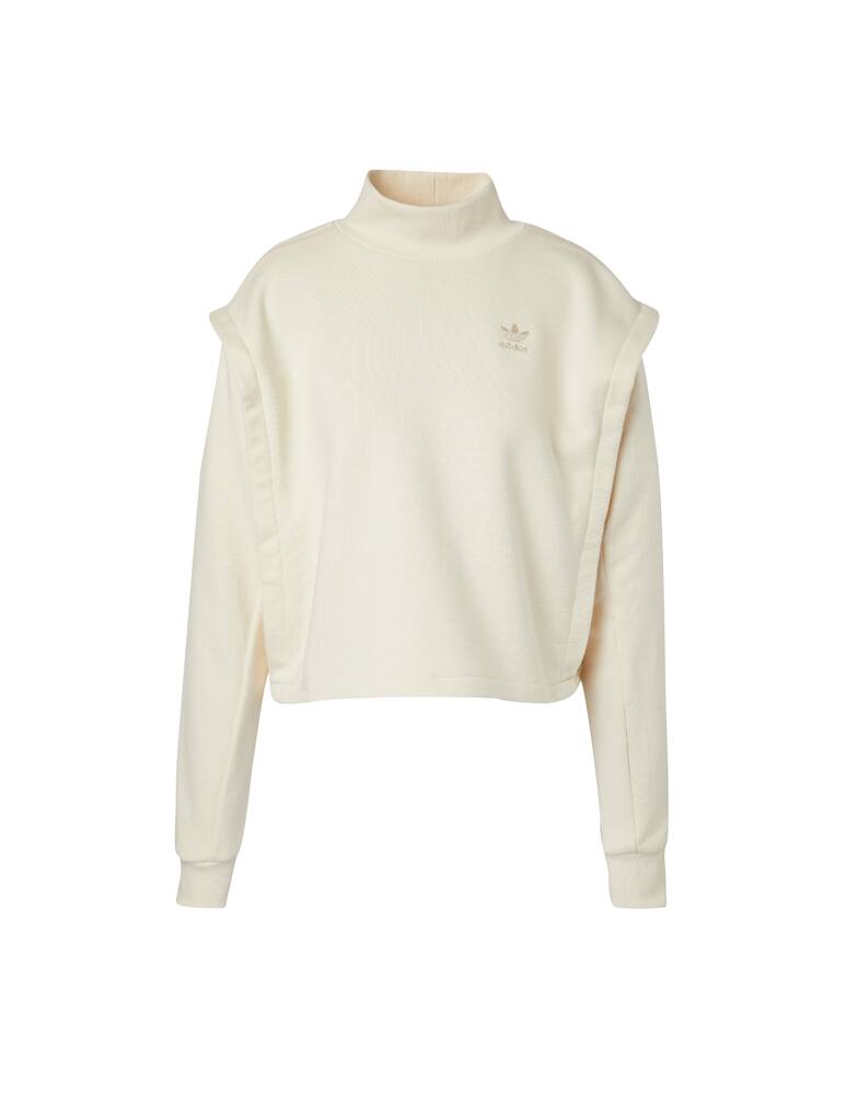 Adidas Originals Felpa girocollo in cotone - bianco - immagine 5 Adidas Originals Felpa girocollo in cotone - bianco - immagine 5