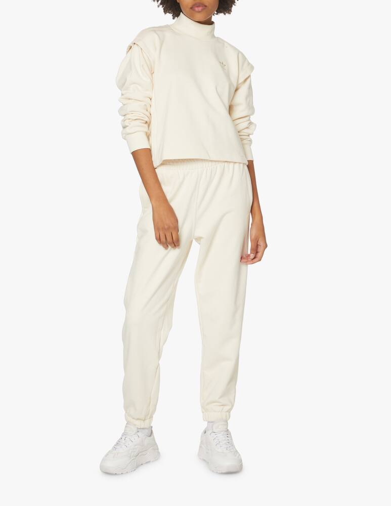 Adidas Originals Felpa girocollo in cotone - bianco - immagine 2 Adidas Originals Felpa girocollo in cotone - bianco - immagine 2