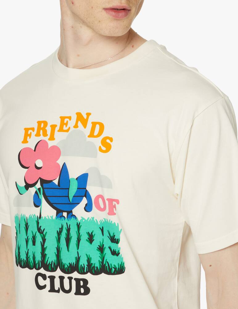 rinascente Adidas Originals Maglietta girocollo friends of nature - bianco